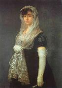 Francisco Jose de Goya Bookseller's Wife oil painting artist